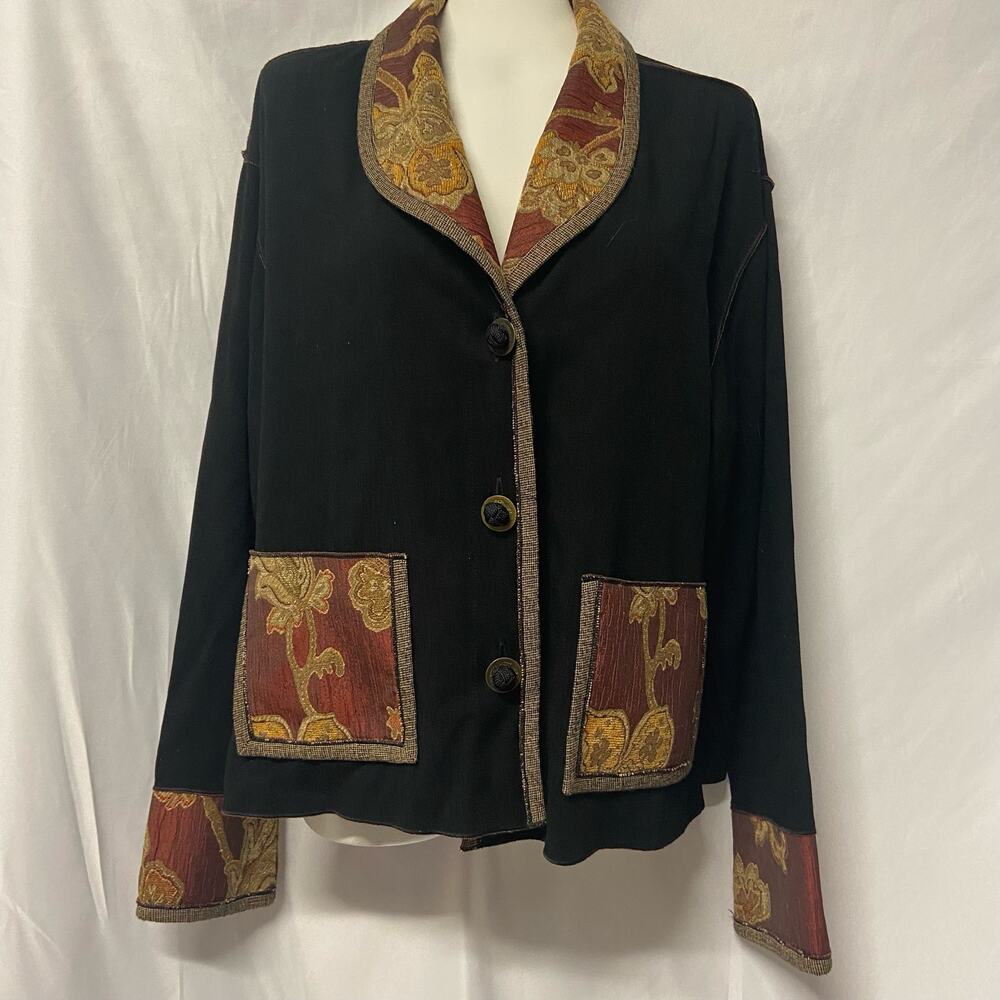XIAO Jacket Blazer Size Medium Beautiful